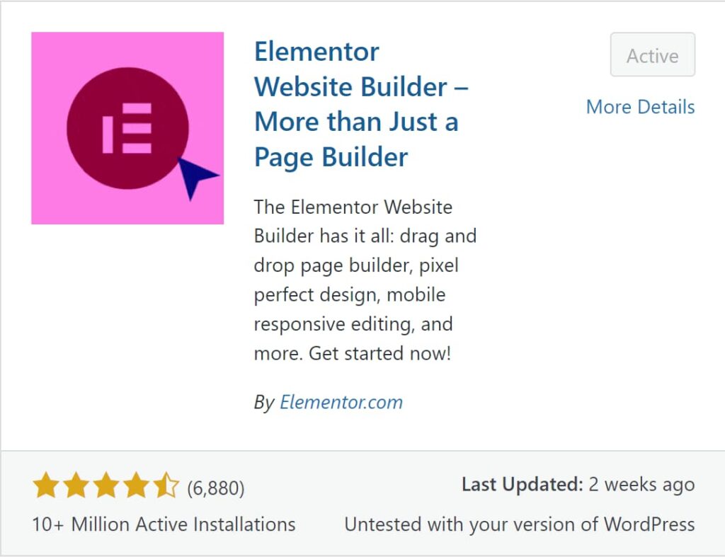 Elementor Theme Builder