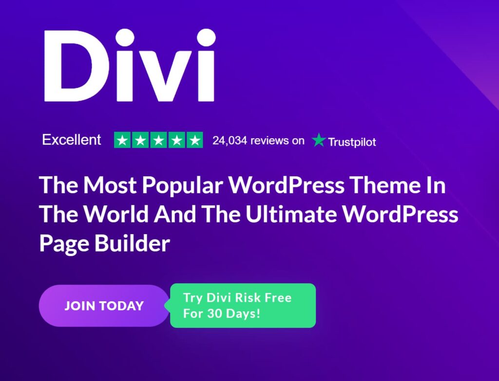 Divi WordPress theme builder